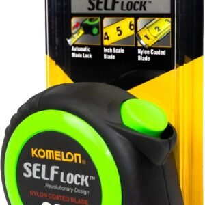 Komelon SL2825 Self Lock 25-Foot Power Tape