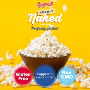 Popcornopolis Perfectly Salted Nearly Naked 24 ct, 0.55 oz