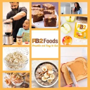 PB2 Original Powdered Peanut Butter - 6g of Protein, 90% Less Fat, Certified Gluten Free, Only 60 Calories per Serving, Perfect for Protein Shakes, Smoothies, and Low-Carb, Keto Diets