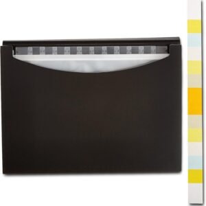 Amazon Basics Expanding Organizer File Folder, Letter Size - Black, 1-Pack