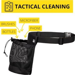 Cleaning Tool Belt with 1 Large Tool Pouch for Pro Cleaners and Window Washers